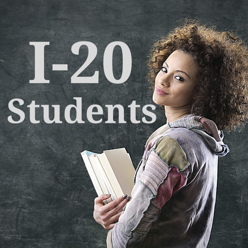 I-20 Students graphic
