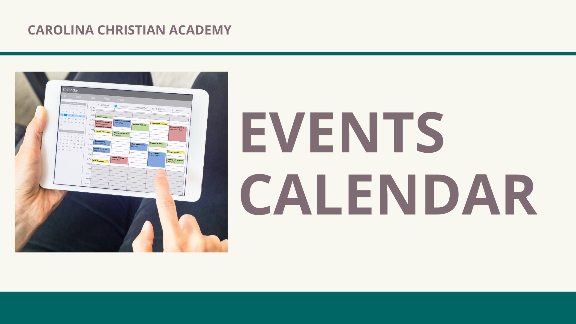 CCA Calendar Graphic