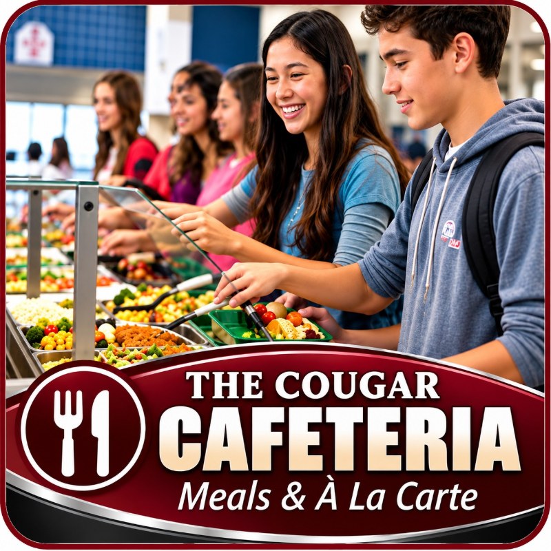 The Cougar Cafeteria – Meals and à la carte